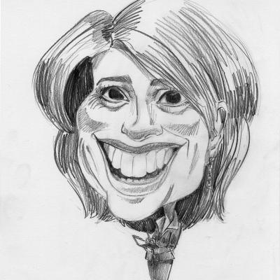Caricature d'après photo
