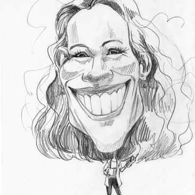 Caricature d'après photo