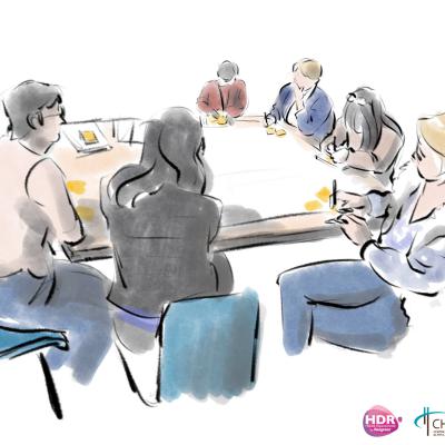 croquis atelier reflexion autour d'une thématique