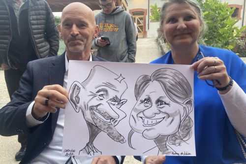 caricaturiste mariage