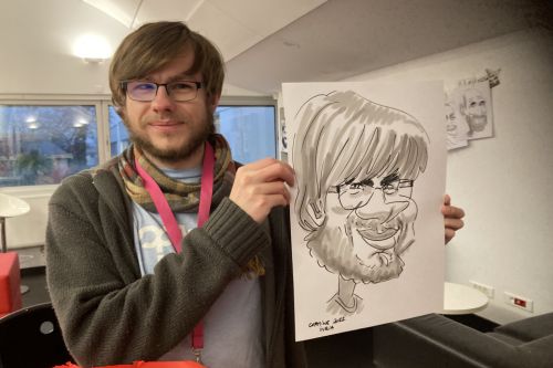 caricaturiste d'evenementiel