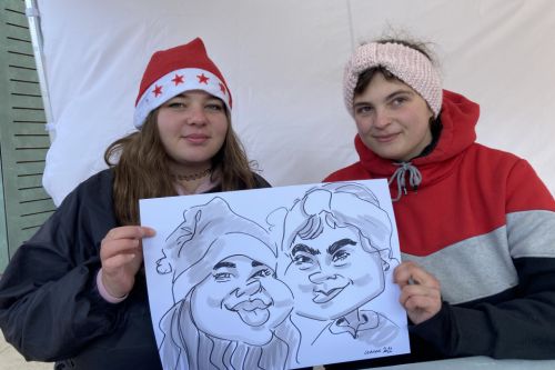 caricature de couple