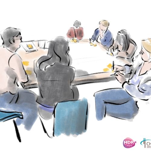 croquis atelier reflexion autour d'une thématique