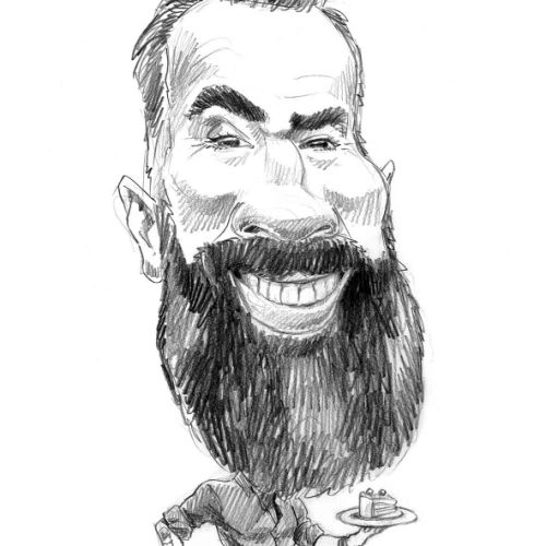 Caricature d'après photo