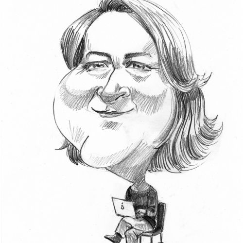 Caricature d'après photo