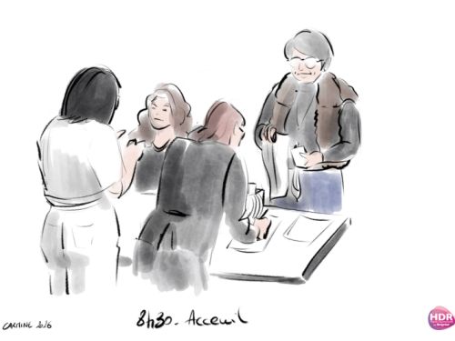 Croquis accueil séminaire