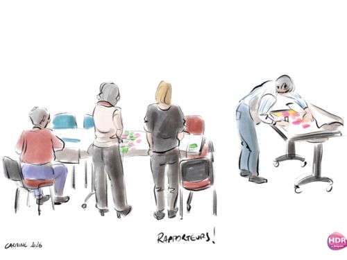 Croquis atelier synthèse de la journée