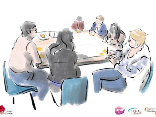 Croquis atelier reflexion autour d'une problématique