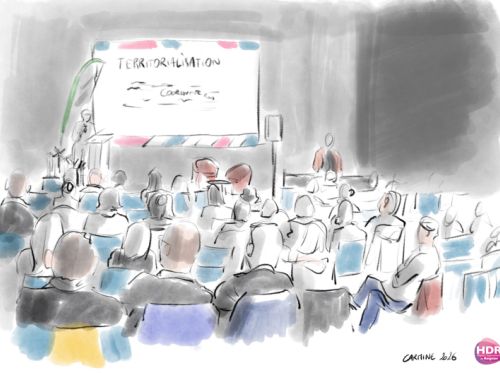 Croquis d'ensemble conférence
