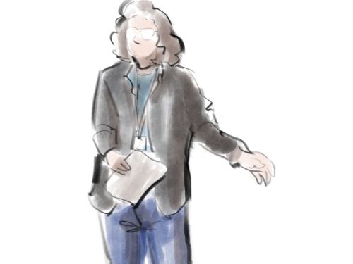 Croquis intervenante