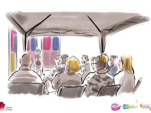 Croquis participants atelier séminaire